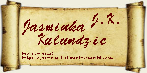 Jasminka Kulundžić vizit kartica